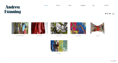 Desktop Screenshot of andreamanningart.com